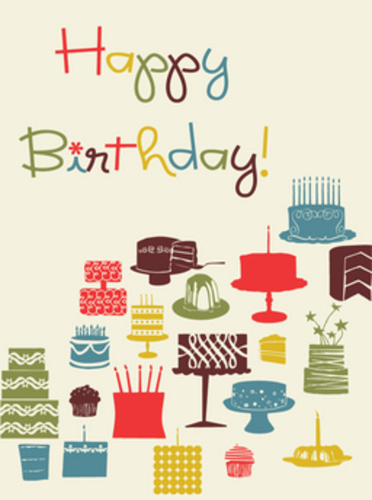 birthday card by Scott Church