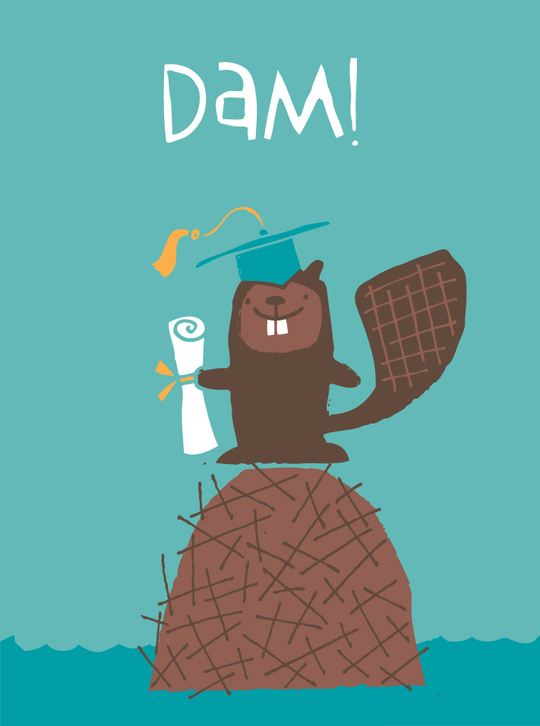 graduation card by Nate Padavick