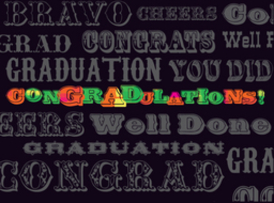 graduation card by Scott Church