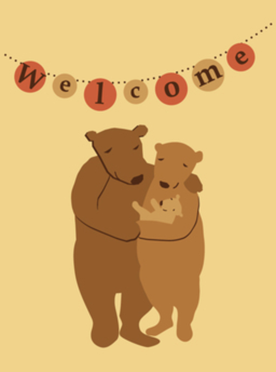 new baby card by Dale Chase Coykendall