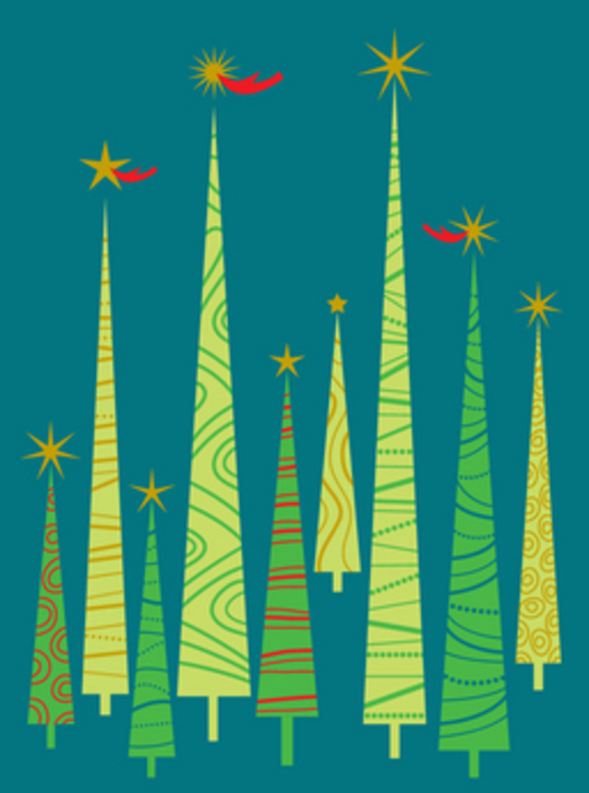 christmas card by Kathleen Casey