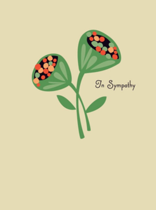 sympathy card by Amy Biggers