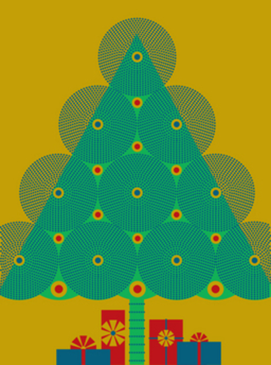 christmas card by Kathleen Casey