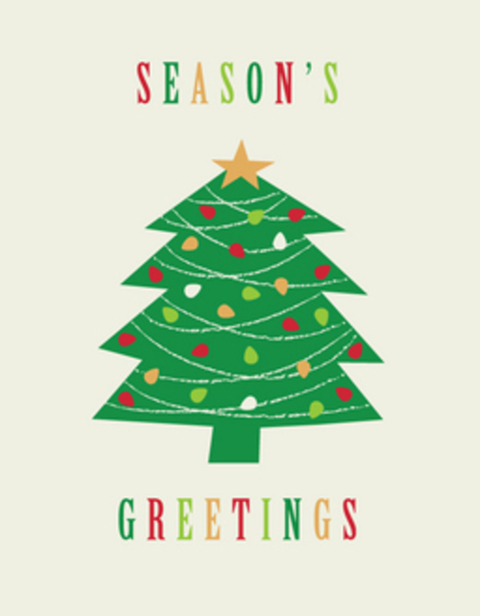 christmas card by Susan Scott