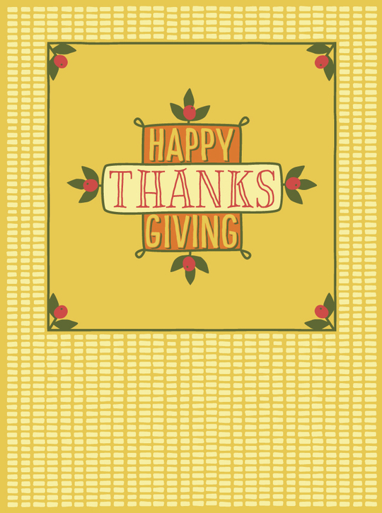 thanksgiving card by Susan Scott