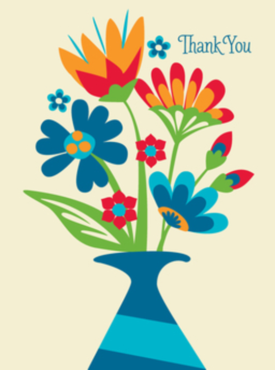 thank you card by Amy Biggers