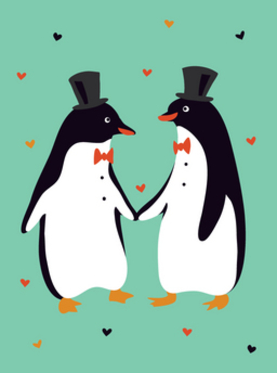 marriage card by Courtney Mayo