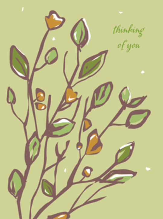 sympathy card by Amy Biggers