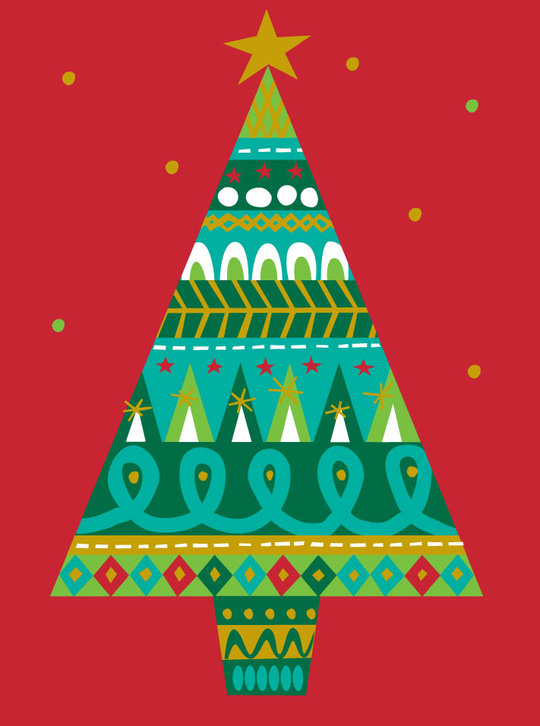 christmas card by Amy Biggers