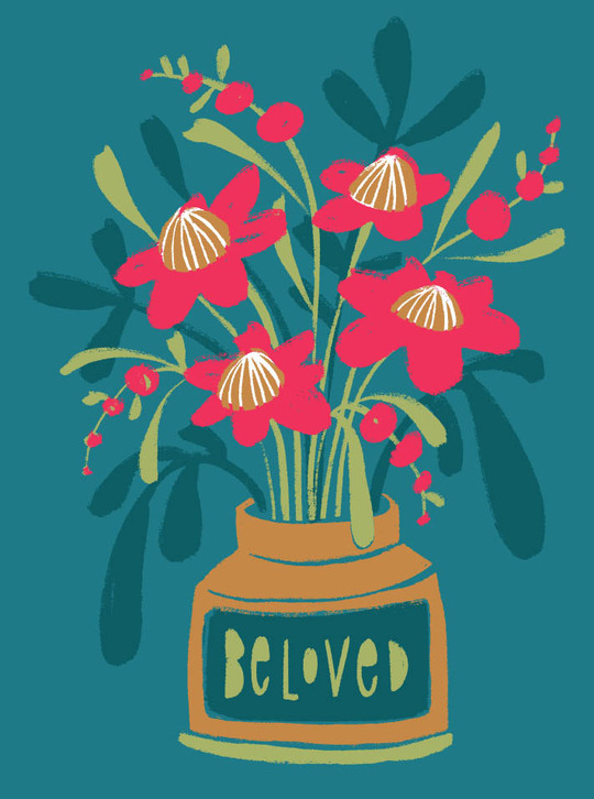 sympathy card by Cori Dantini