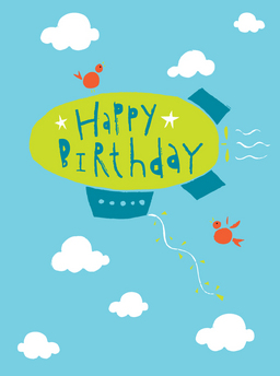bday-birthday blimp