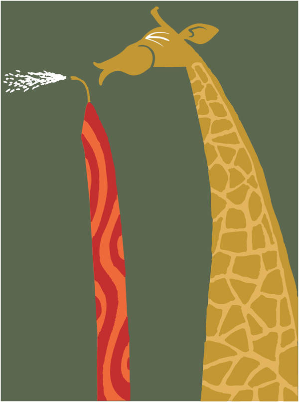 bday-birthday giraffe