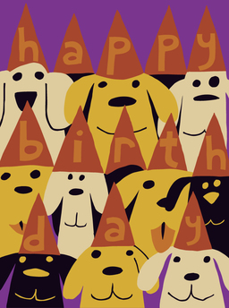 bday-doggie crowd
