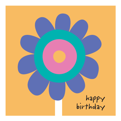 gift-happy birthday flower