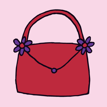 gift-flower purse