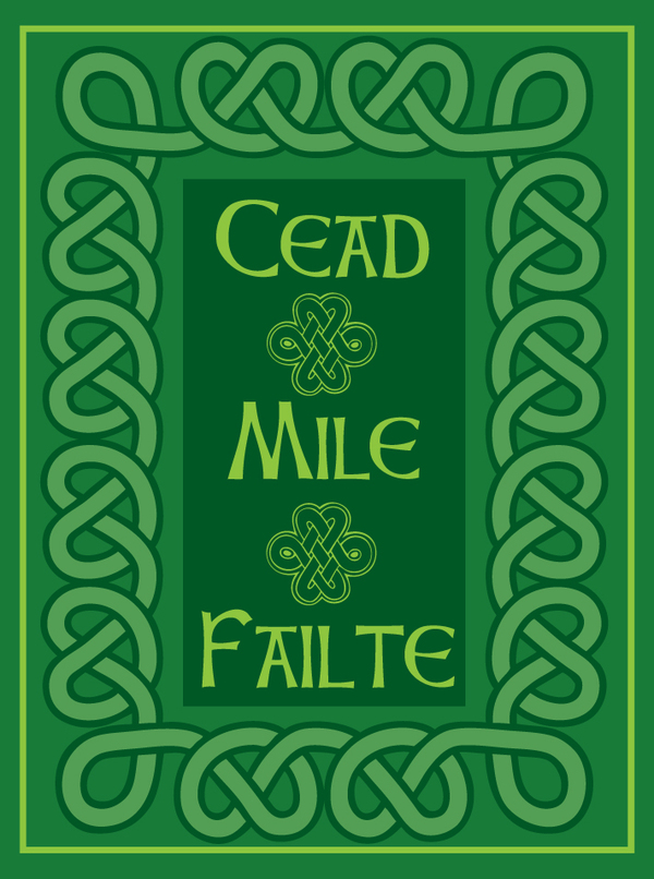 st. pat- a hundred thousand welcomes