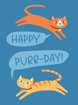 bday-happy purr day
