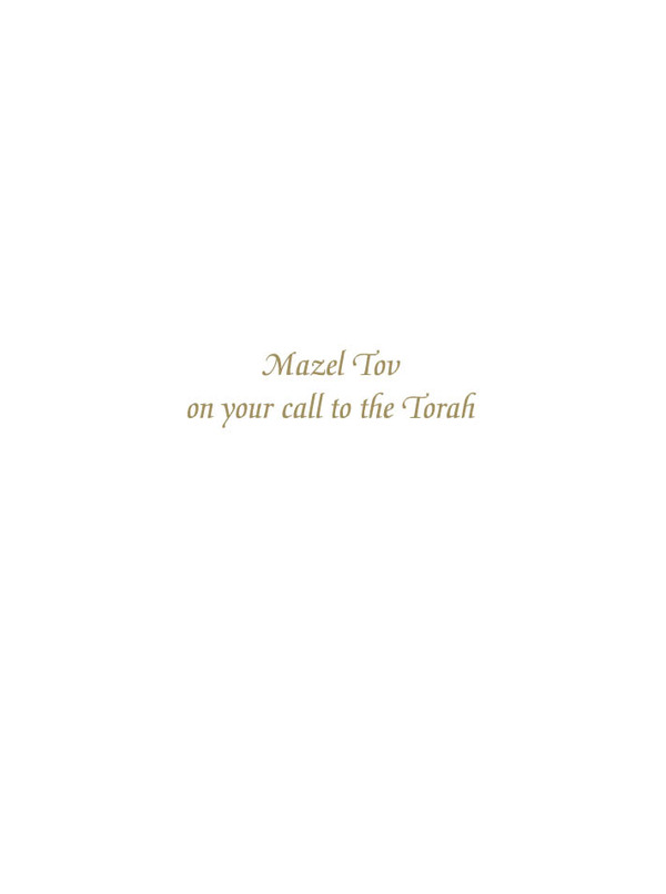 mitzv-star of david on metallic gold