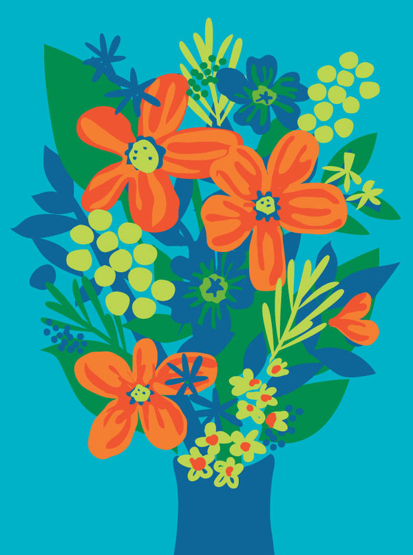 mothr-spring flower bouquet